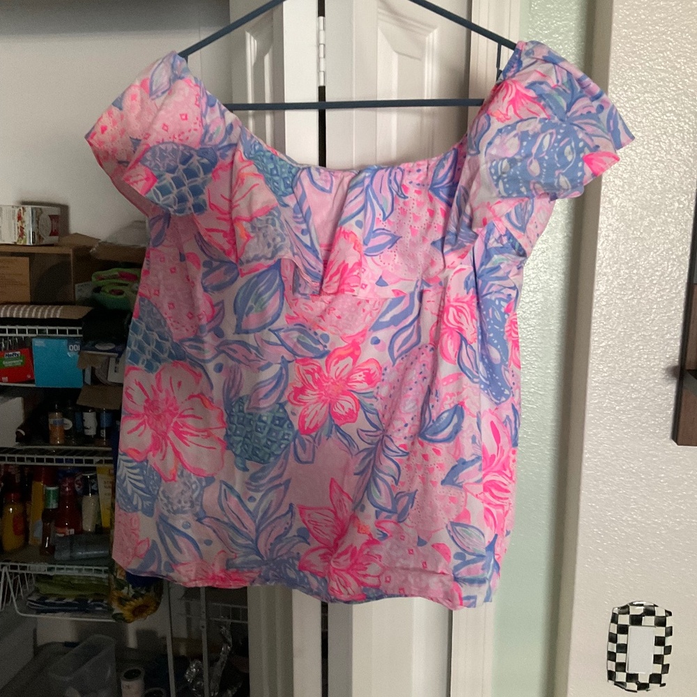 Lilly Pulitzer Women’s Off-Shoulder Large